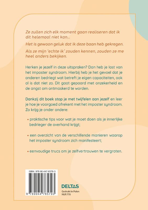 Achterkant van Overwin je imposter syndroom