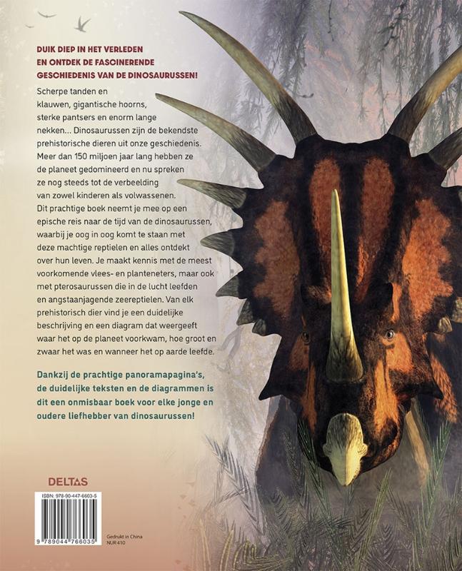 Achterkant van Het ultieme boek over Dinosaurussen