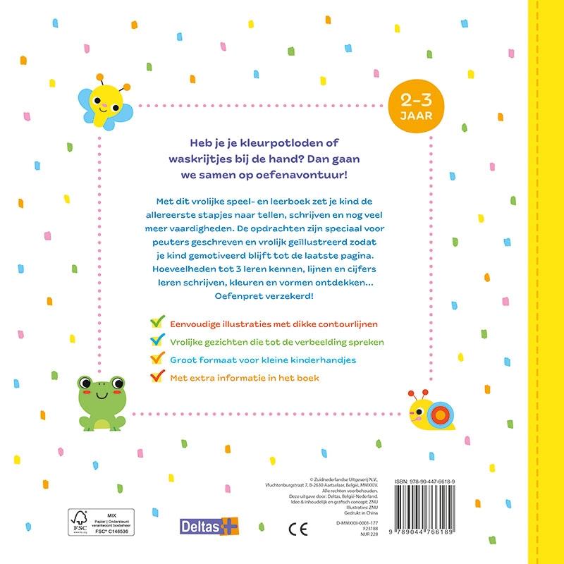 Achterkant van 2-3 jaar