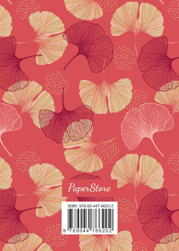 Achterkant van Adresboek- Ginko