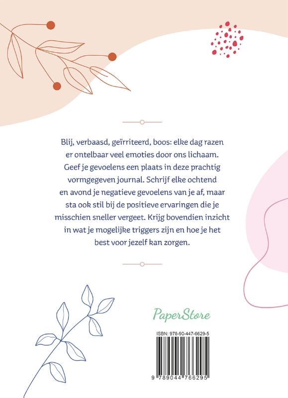 Achterkant van Zo voel ik me vandaag