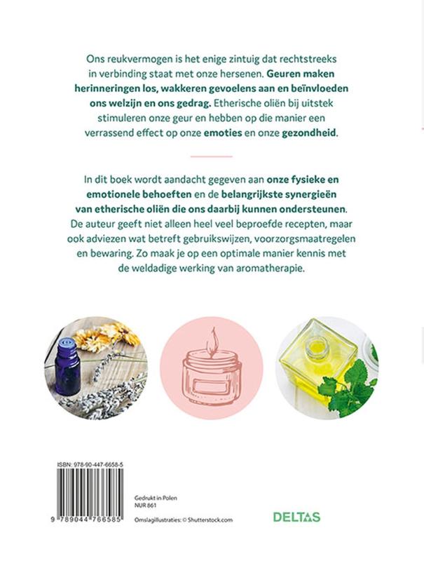 Achterkant van Raadgever Aromatherapie