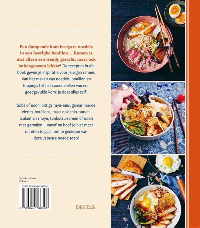 Achterkant van Het lekkerste ramen kookboek