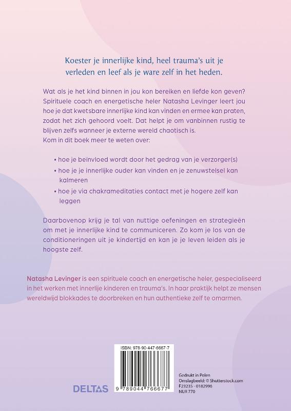Achterkant van Luister naar je innerlijke kind