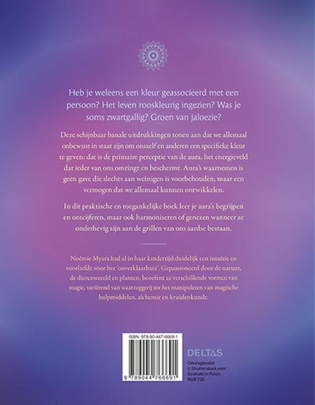 Achterkant van Spiritueel handboek Aura's