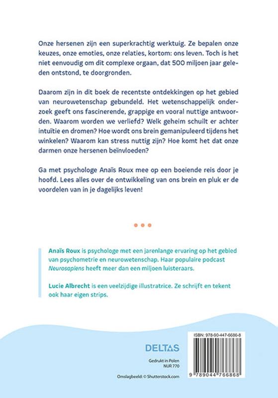 Achterkant van Neurosapiens - Een nieuwe kijk op ons brein