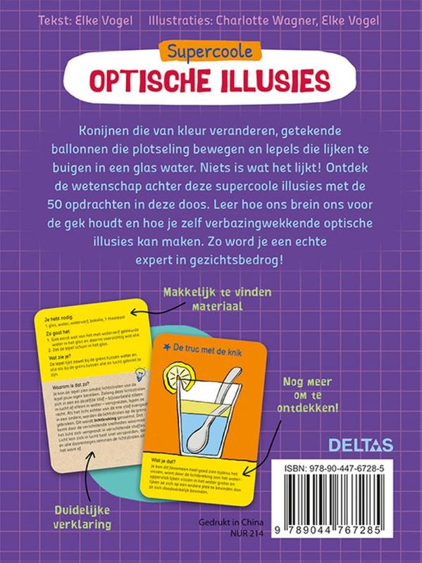 Achterkant van Supercoole optische illusies