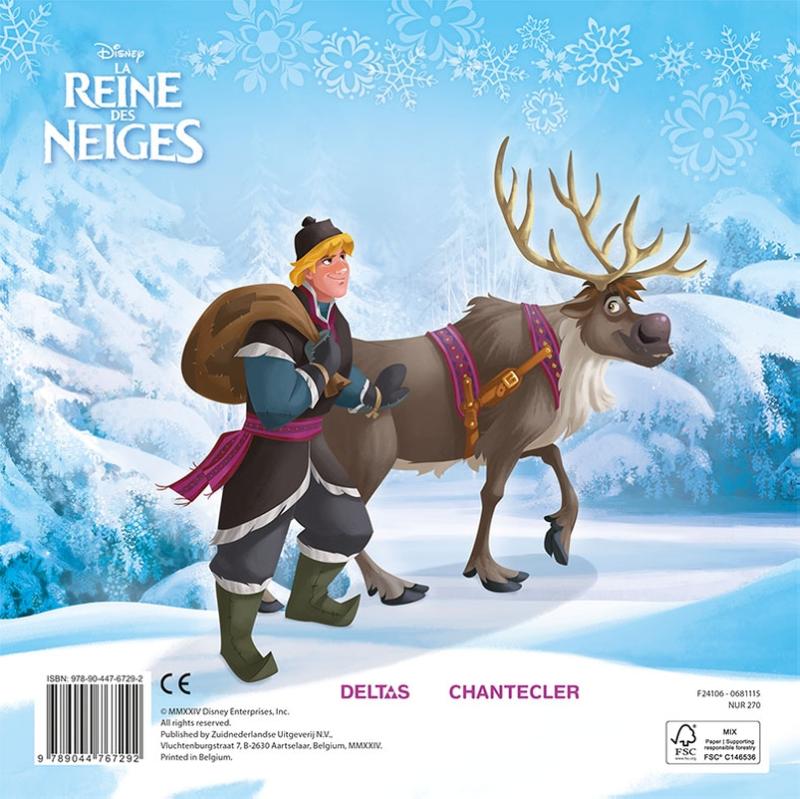 Achterkant van Disney Color Fun Frozen