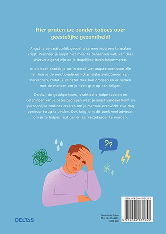 Achterkant van Beter omgaan met je angst