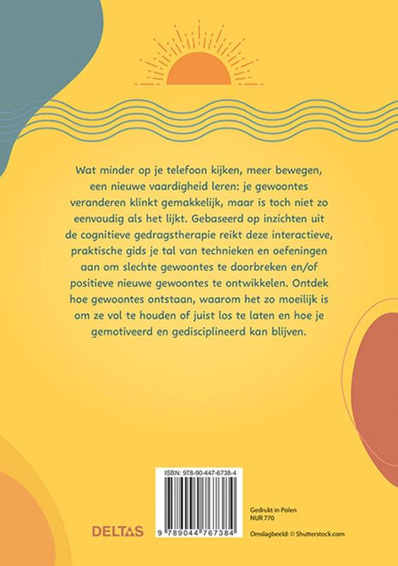 Achterkant van Verander je gewoontes