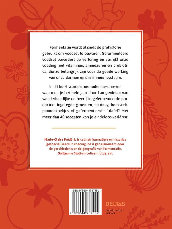 Achterkant van Praktische gids Fermenteren