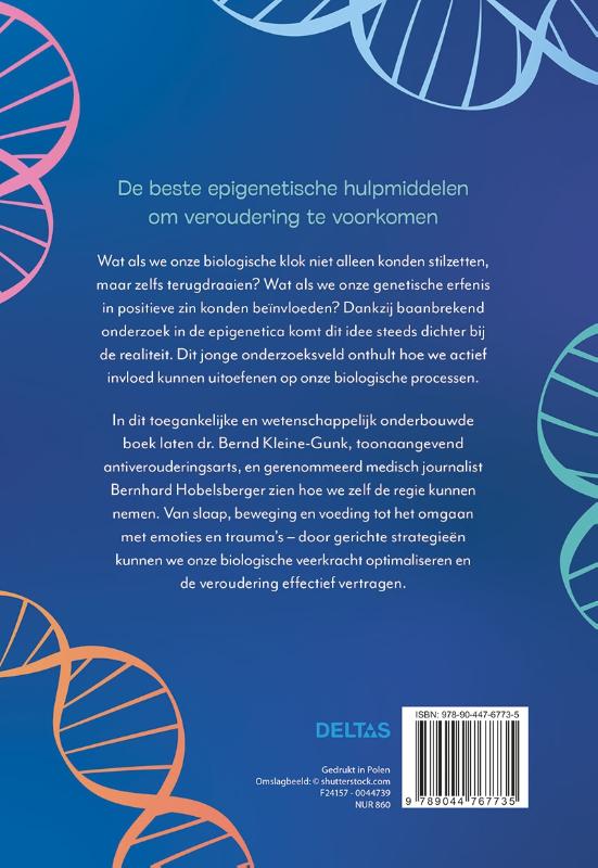 Achterkant van Verjong je genen!