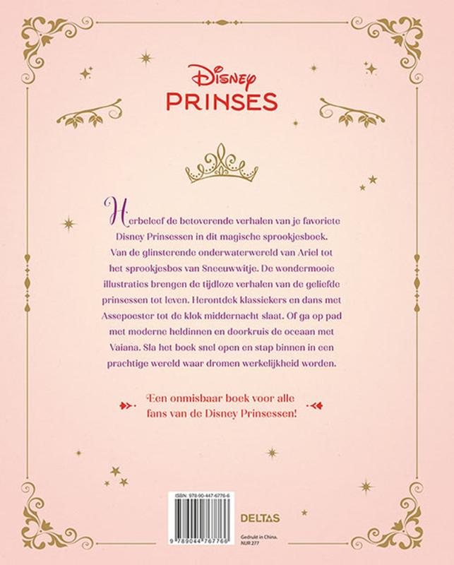 Achterkant van Het magische Prinsessen sprookjesboek