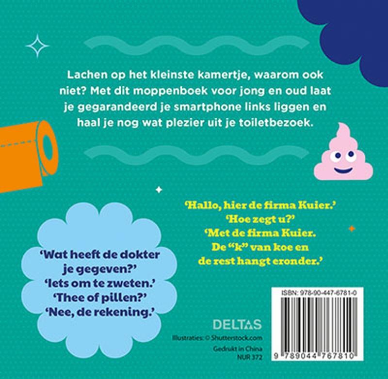 Achterkant van Het hilarische WC moppenboek