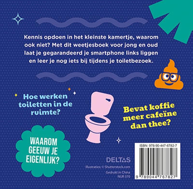 Achterkant van Het boeiendste WC weetjesboek