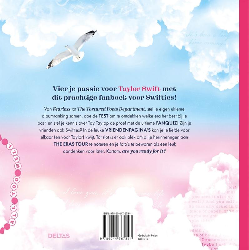 Achterkant van Long live Taylor Swift Het ultieme fanboek