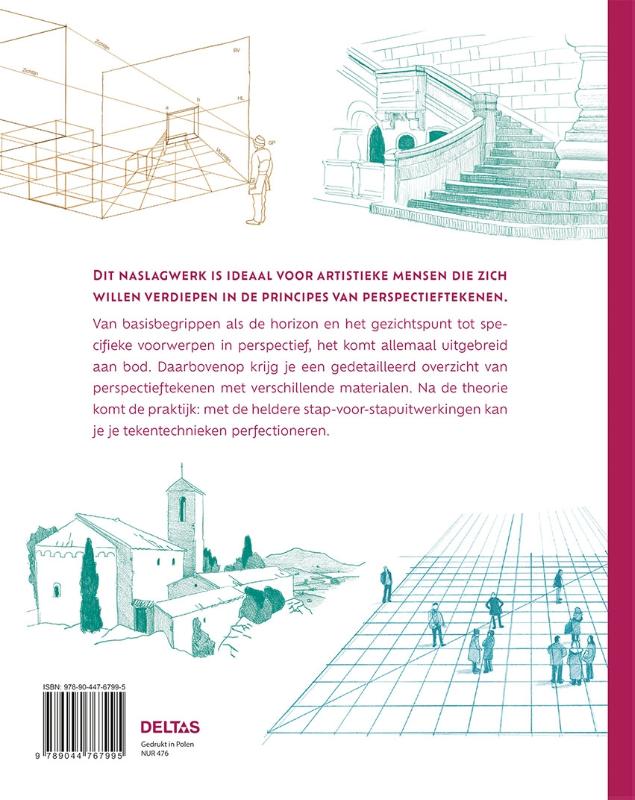 Achterkant van Perspectief leren tekenen