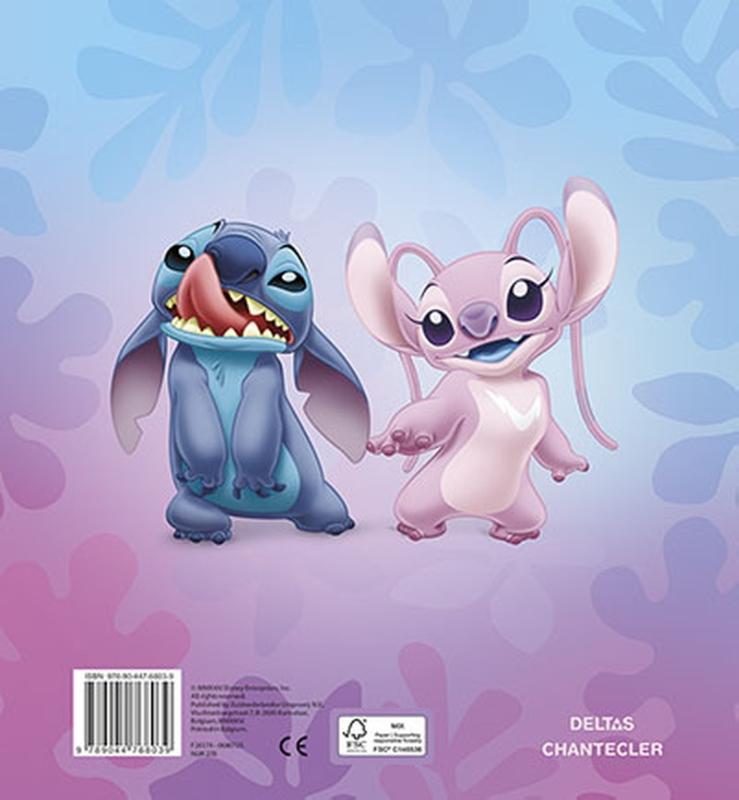 Achterkant van Disney Stitch Colorino