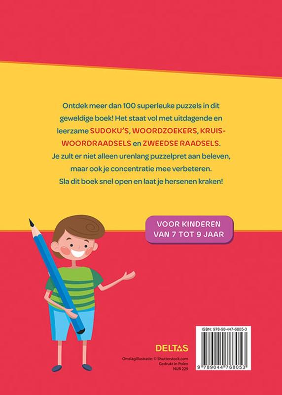 Achterkant van 7-9 jaar