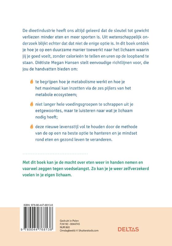 Achterkant van Verbeter je metabolisme