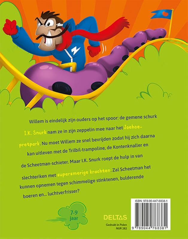 Achterkant van Scheetman lost het op! De knallende kont