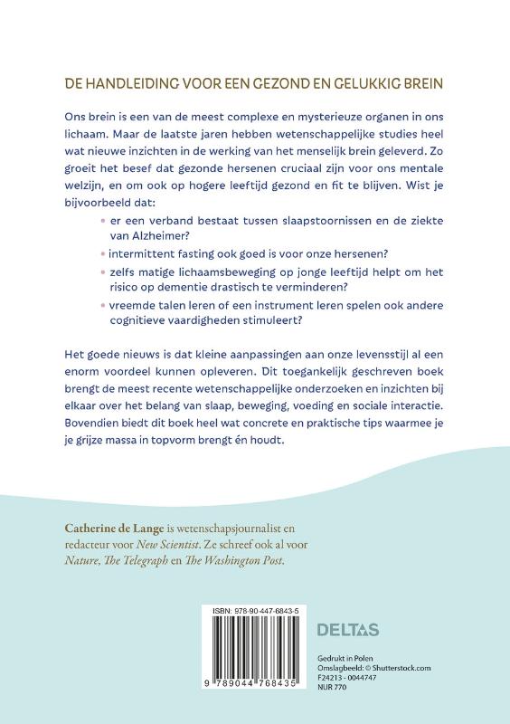 Achterkant van Je brein in topvorm