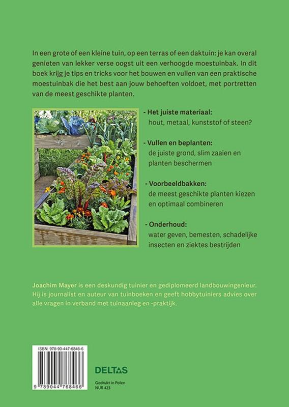 Achterkant van De verhoogde moestuin