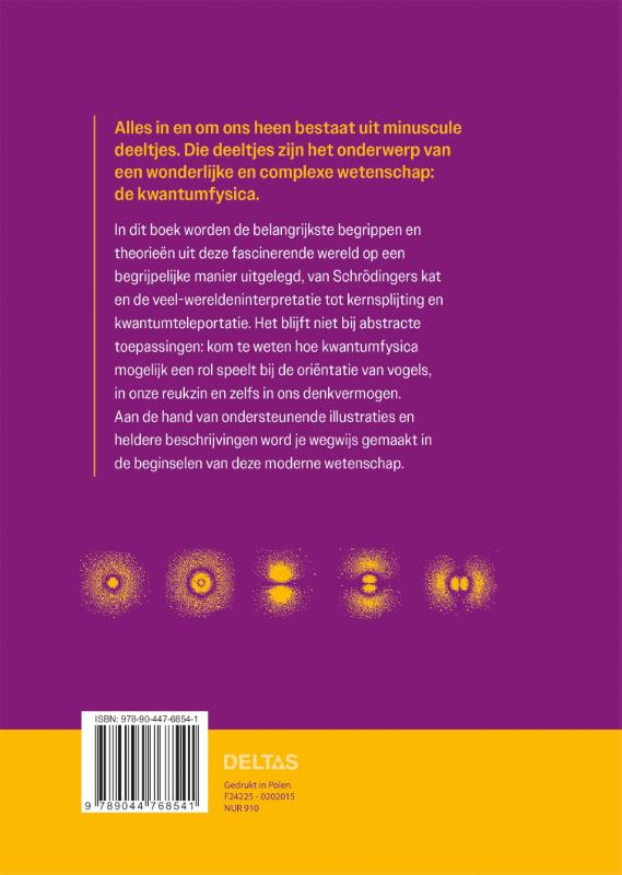 Achterkant van Kwantumfysica eenvoudig uitgelegd