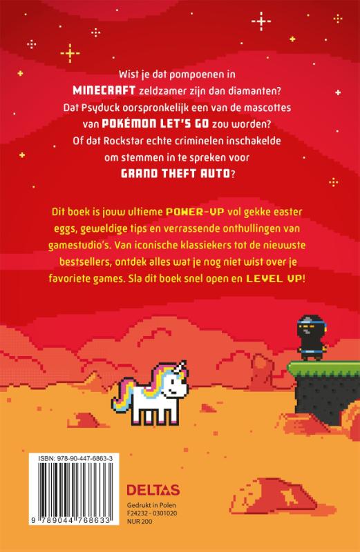 Achterkant van Waanzinnige weetjes voor gamers