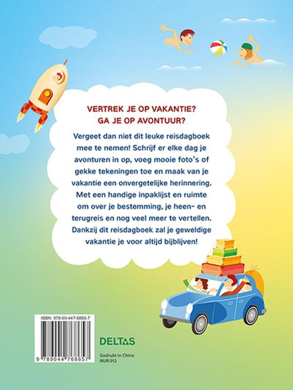 Achterkant van Mijn leukste reisdagboek