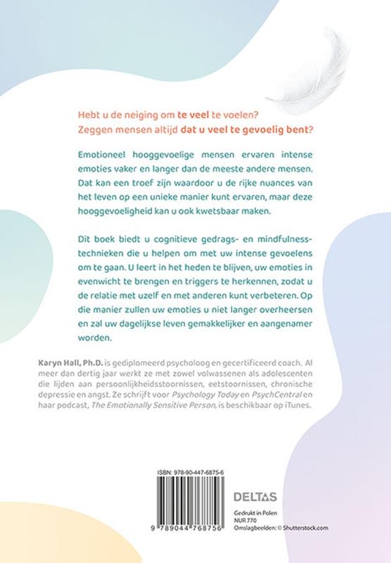 Achterkant van Emotioneel hooggevoelig
