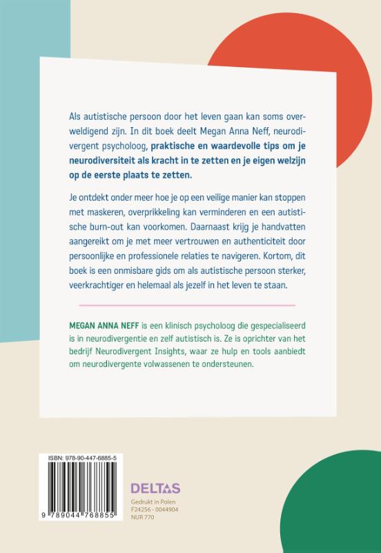 Achterkant van Self-care bij autisme