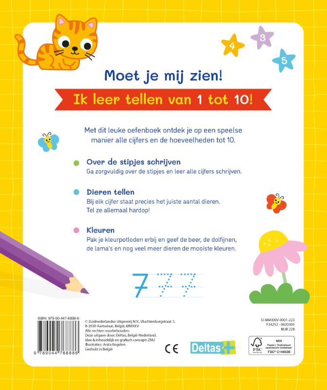 Achterkant van 4-6 jr.