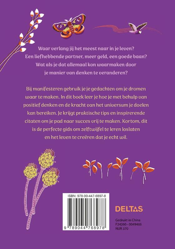 Achterkant van De kracht van Manifesteren