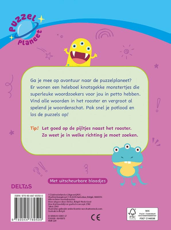 Achterkant van 7-9 jaar