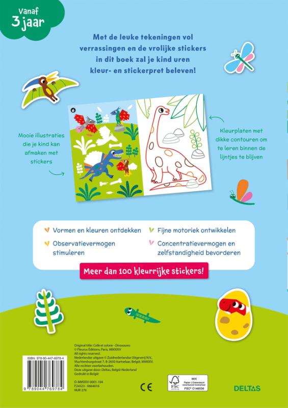 Achterkant van vanaf 3 jaar