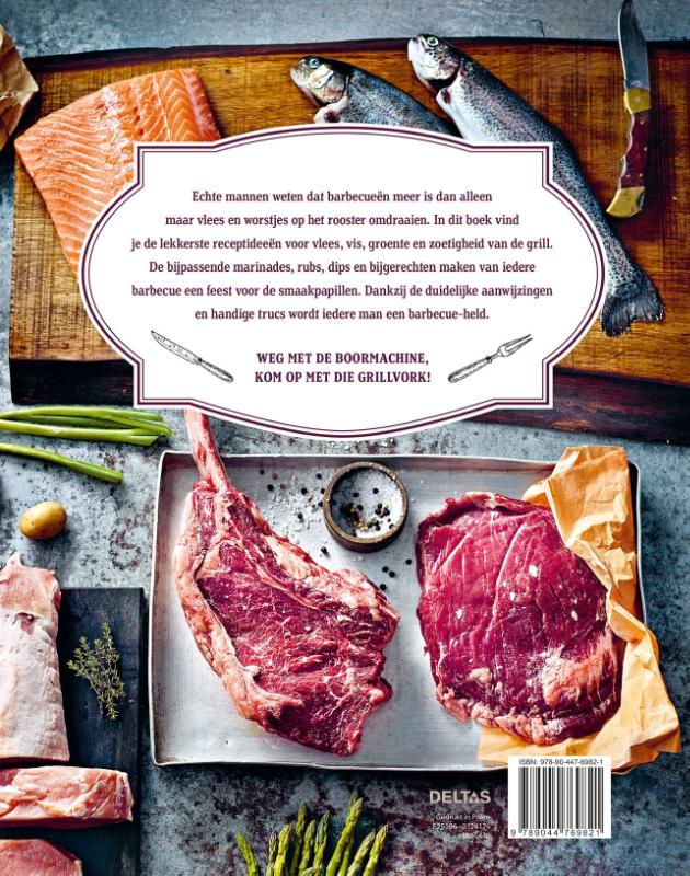 Achterkant van Het ultieme barbecueboek voor echte mannen