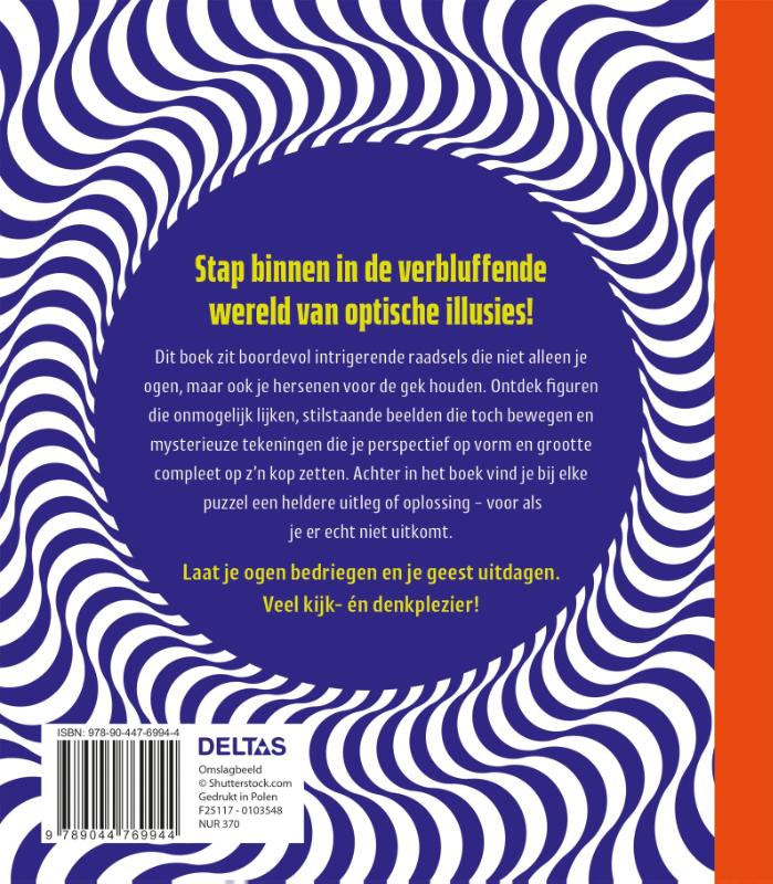 Achterkant van Verbluffende optische puzzels