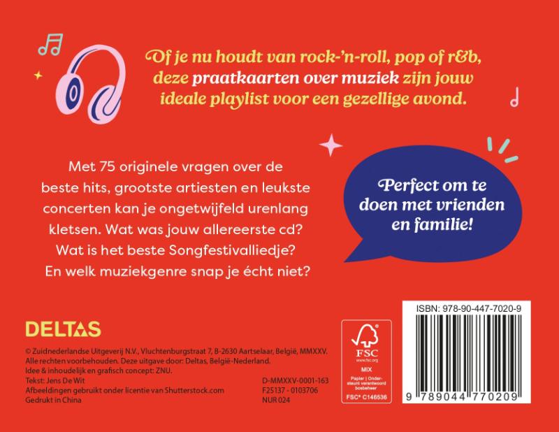Achterkant van Let's talk about ... Music