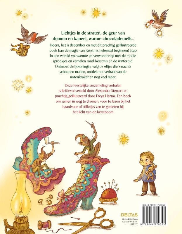Achterkant van De magie van Kerstmis