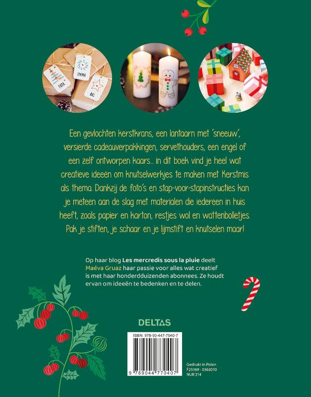 Achterkant van Het mooiste Kerstknutselboek