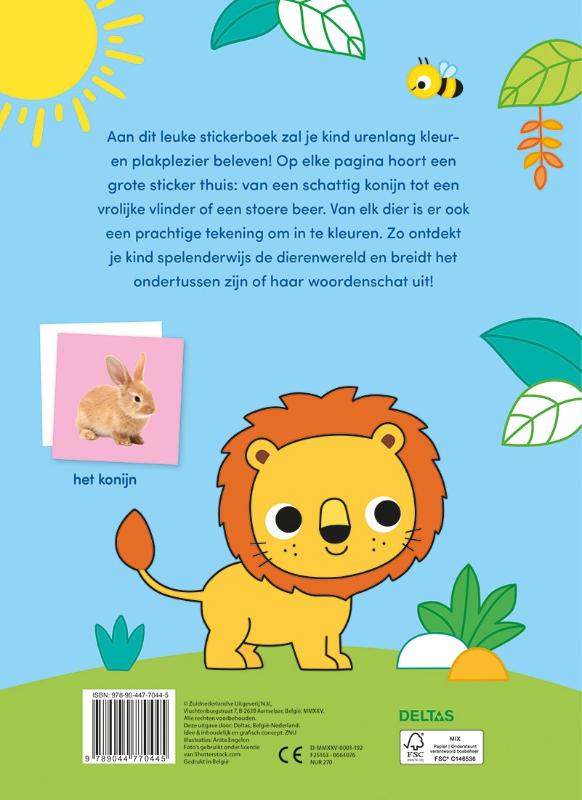 Achterkant van 3-5 jaar
