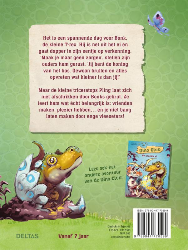 Achterkant van De koning van het bos