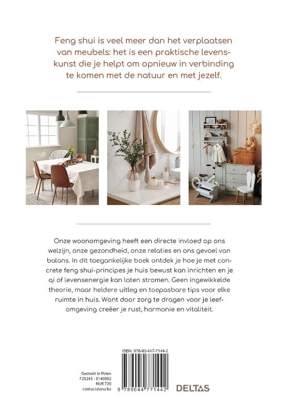 Achterkant van De kunst van Feng Shui