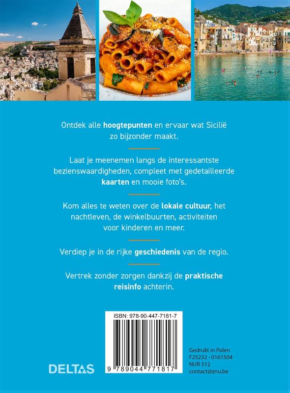 Achterkant van Sicilië