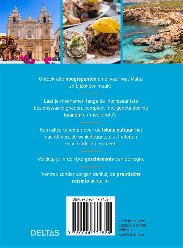 Achterkant van Malta