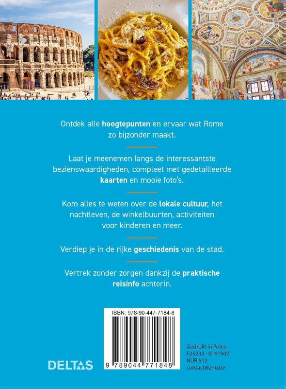 Achterkant van Rome