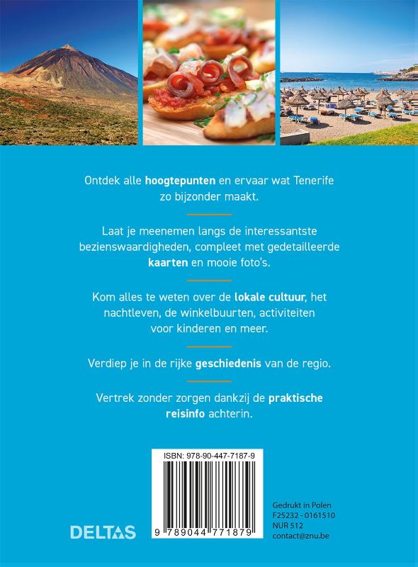 Achterkant van Tenerife