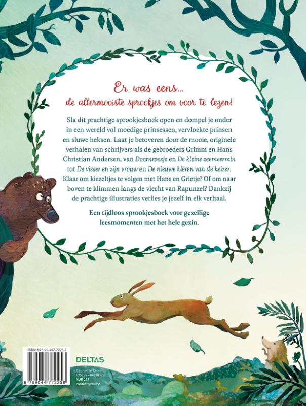 Achterkant van Mijn wondermooie sprookjesboek