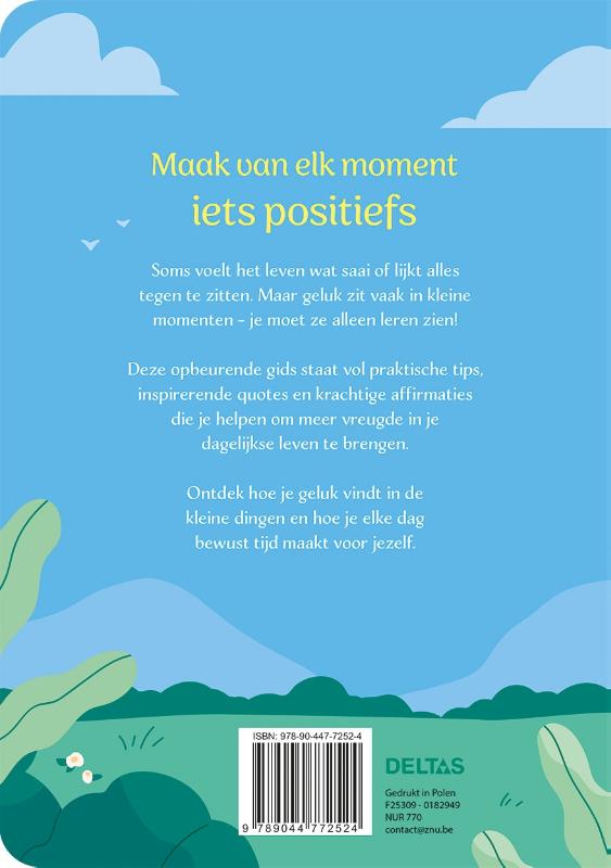 Achterkant van Geluk maak je zelf